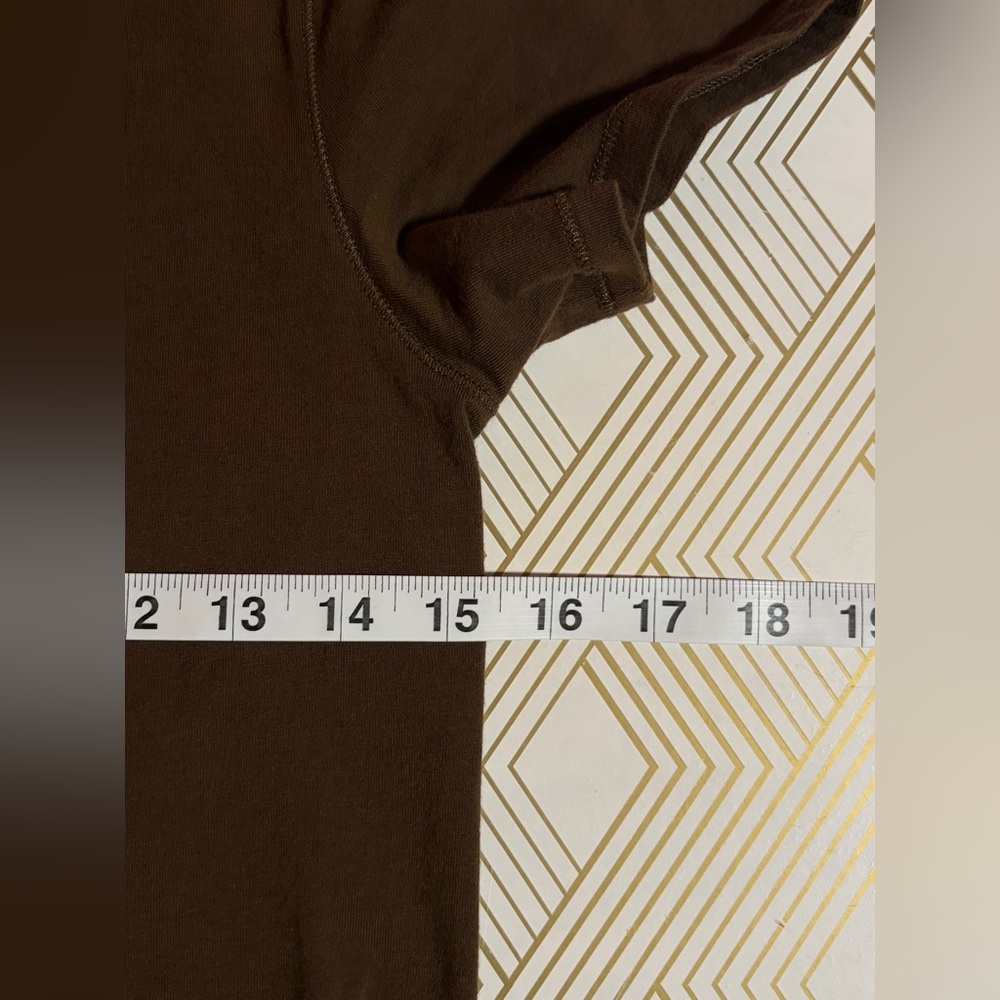 Everlane Brown Short Sleeve Shirt - Picture 3 of 7